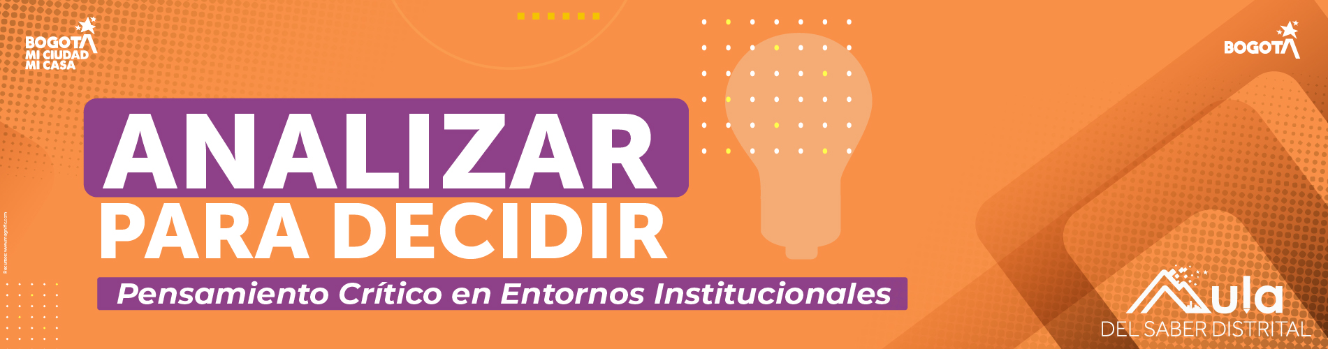 Analizar para Decidir: Pensamiento Crítico en Entornos Institucionales