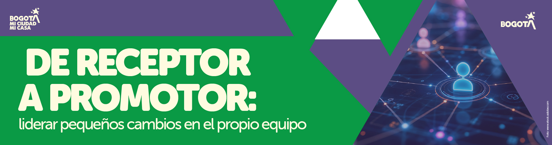 De receptor a promotor: liderar pequeños cambios en el propio equipo