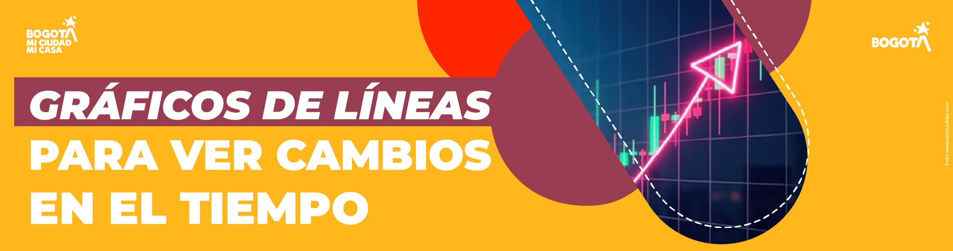 Gráficos de líneas para ver cambios en el tiempo